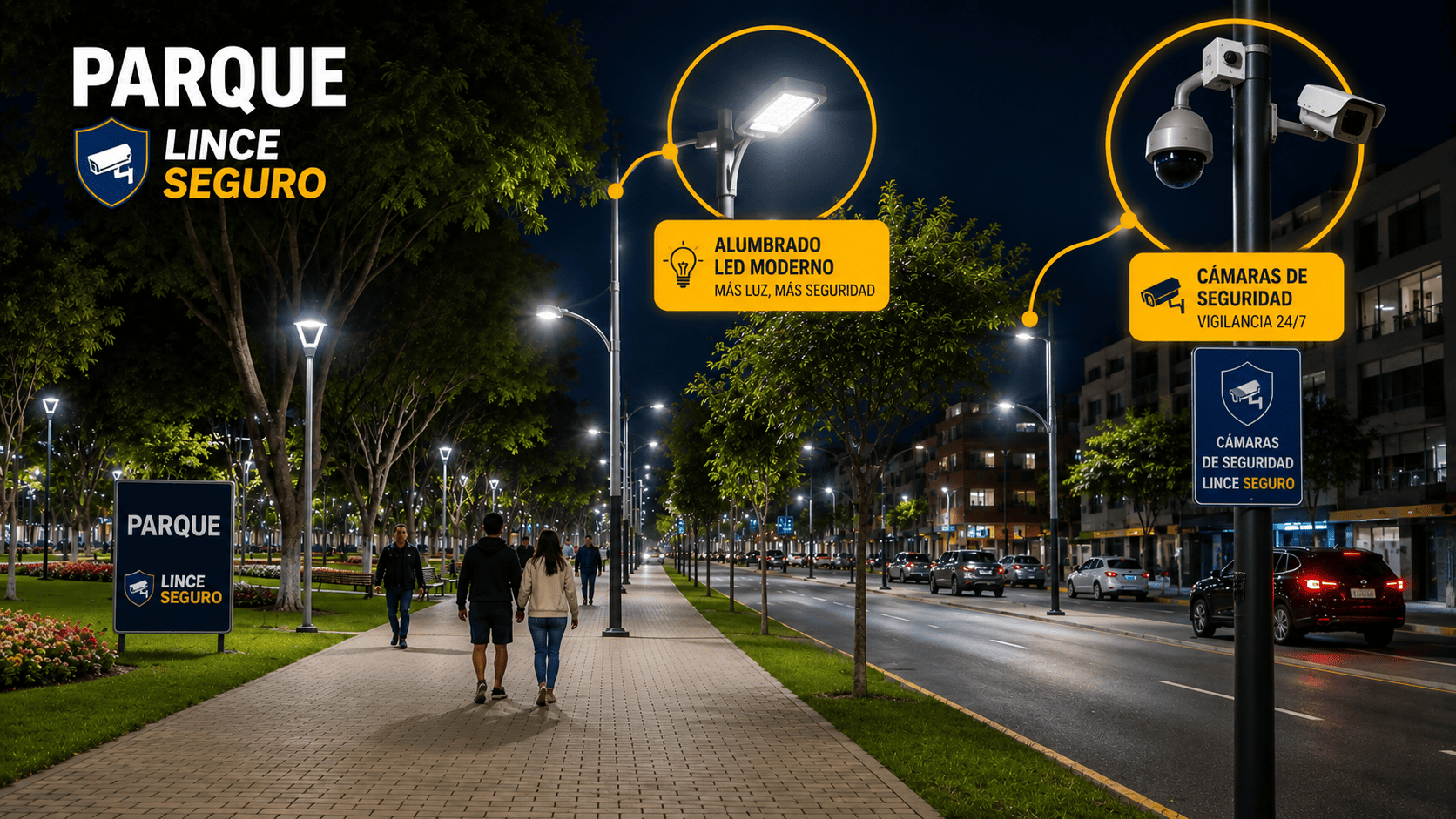Alumbrado LED en Lince